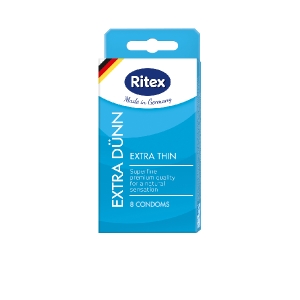Bao cao su Ritex(8 cái) xanh nước biển