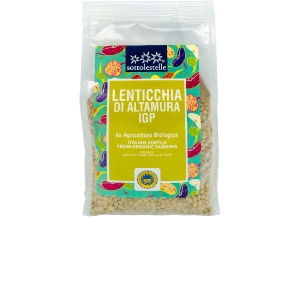 Đậu lăng xanh hữu cơ Sottolestelle 400g