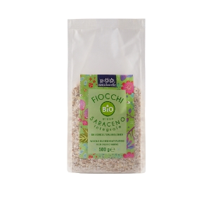 Kiều mạch nguyên cám hữu cơ cán dẹp Sottolestelle 500g