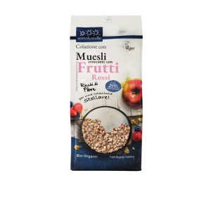 Ngũ cốc giòn Muesli mix trái cây hữu cơ 350g Sottolestelle
