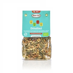 Nui ống ngắn rau củ hữu cơ 200g Dalla Costa